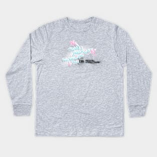 Trans Hackers Against The CIS Kids Long Sleeve T-Shirt